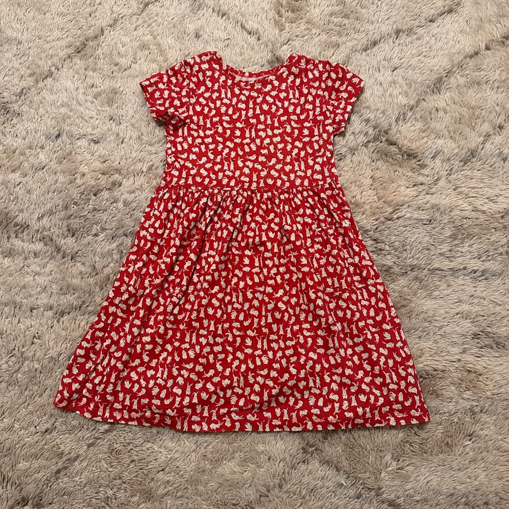 Kids’ Dress with Rabbit Pattern🐇 - Picture 3 of 5
